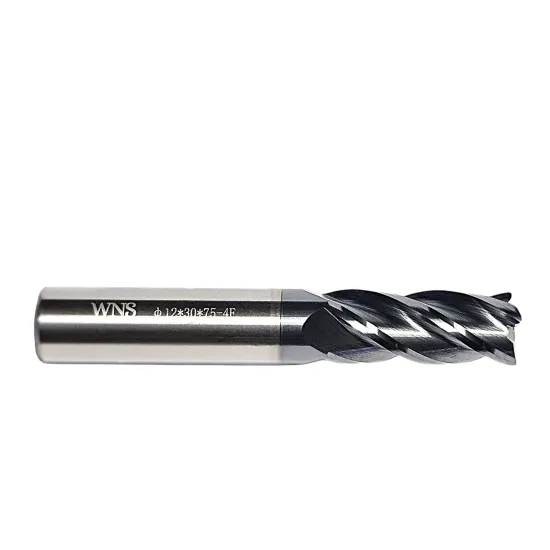 Frez węglikowy VHM Fi12 x 75mm 45HRC 4Z